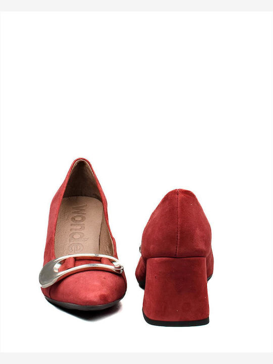 Leather Burgundy Heels Ante I