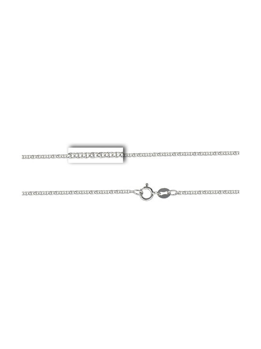 Mv Preziosa White Gold Chain Neck 14K Length 50cm