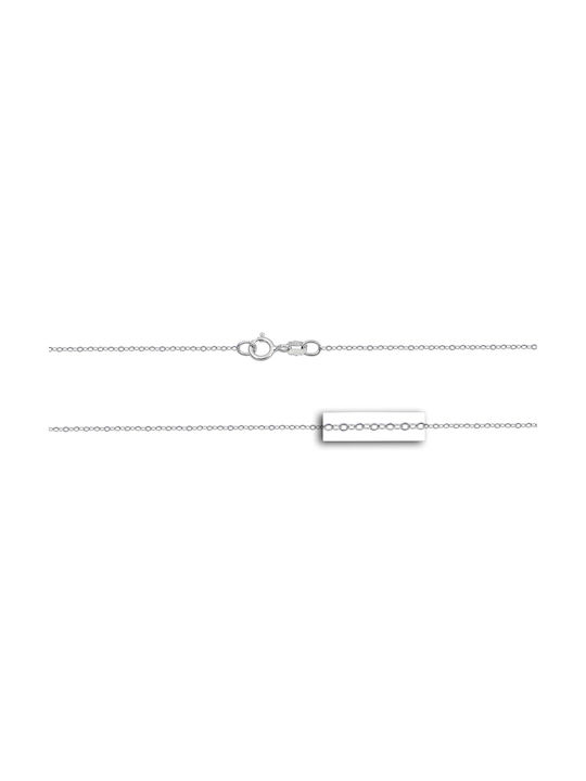 Mv Preziosa White Gold Chain Neck 14K Length 50cm