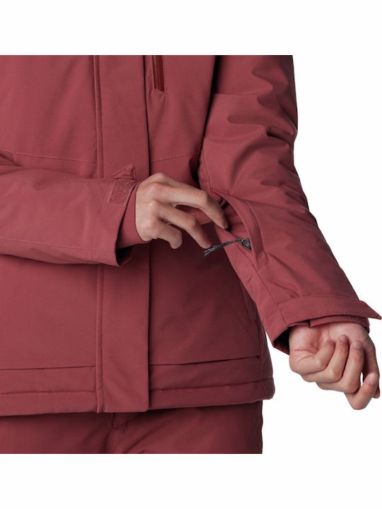 Columbia Alpine Insulated 1910031-679 Women's Ski & Snowboard Jacket Burgundy