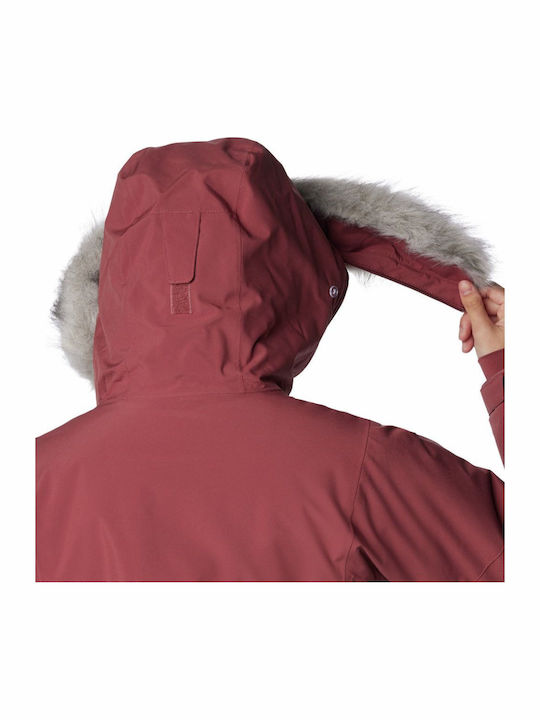 Columbia Alpine Insulated 1910031-679 Women's Ski & Snowboard Jacket Burgundy
