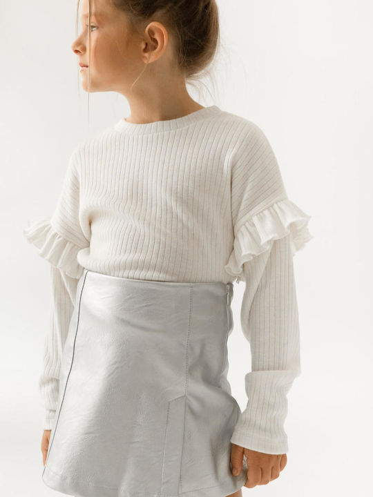 Kids' Skirt Silver