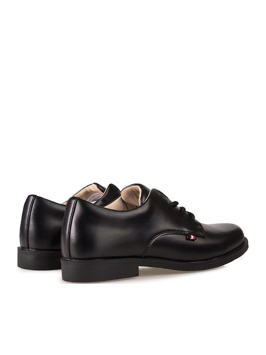 Boys Moccasins with Laces Black