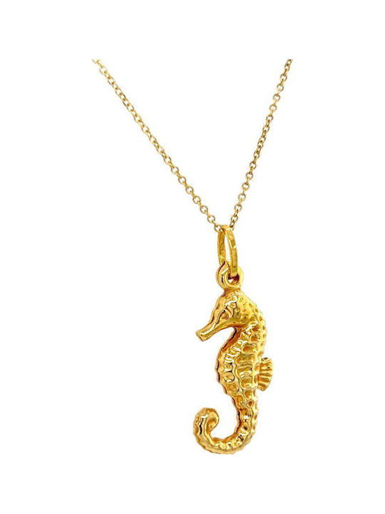 Xryseio Kids Pendant Made of 14K Gold