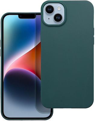 MATT Coperta din spate Silicon rezistent Verde (Galaxy A14)