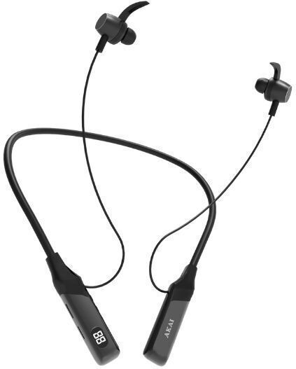 Akai Proffesional BTN-B100 In ear Bluetooth хендсфри Слушалки Черен