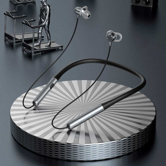 Dudao U5a In-ear Bluetooth Handsfree Ακουστικά Ασημί