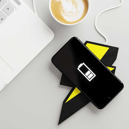 Mustard Wireless Charger (Qi Pad) Blacks (Lightning)