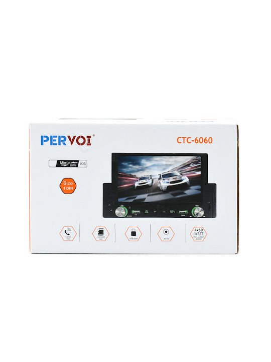 PerVoi Auto-Audiosystem 2DIN (Bluetooth/USB) mit Touchscreen 6.2"