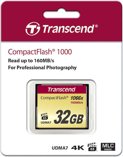 Transcend Transcend CompactFlash 32GB 160MB/s