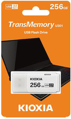 Kioxia U301 256GB USB 3.2 Stick Λευκό