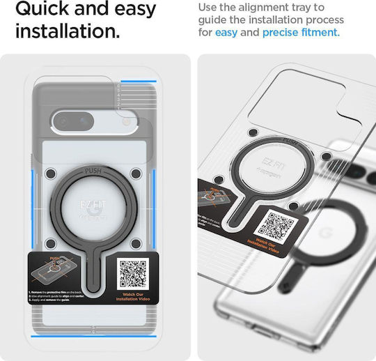 Spigen MagSafe Ring Magnet Ring Plate MagFit with Alignment Guide Black