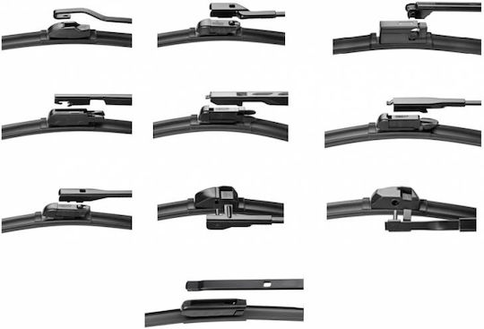 Feral Silenttech Υαλοκαθαριστήρας Αυτοκινήτου Οδηγού 760mm Universal
