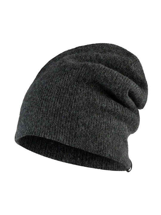 Buff Beanie Unisex Σκούφος Πλεκτός σε Γκρι χρώμα