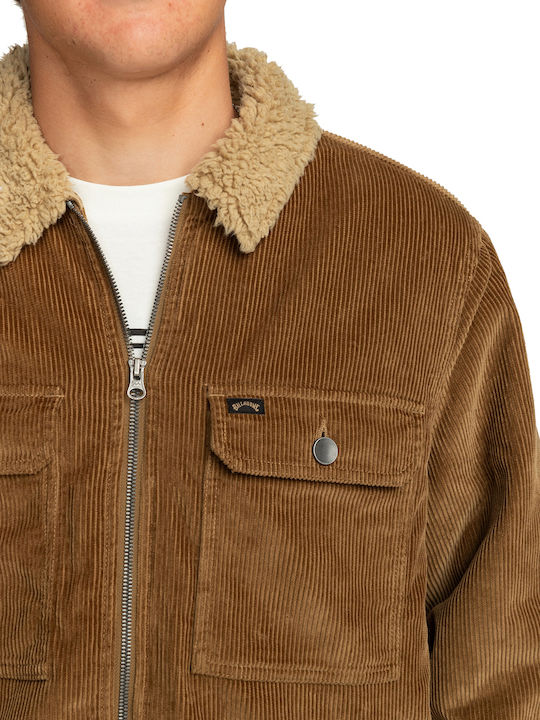 Sherpa Winter Jacket Brown
