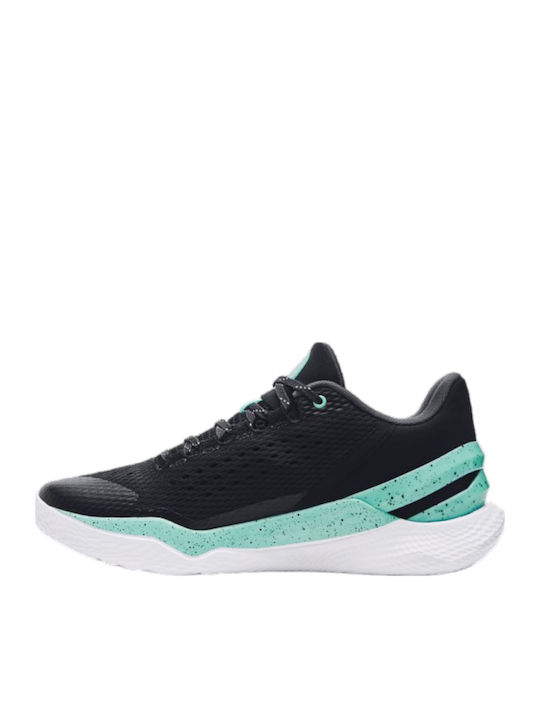 Curry 2 Low Flotro Χαμηλά Μπασκετικά Παπούτσια Μαύρα