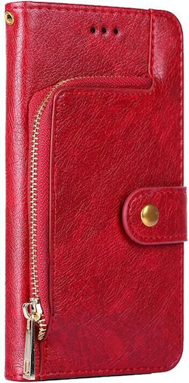 Zipper Bag Brieftasche Rot (TCL 405)