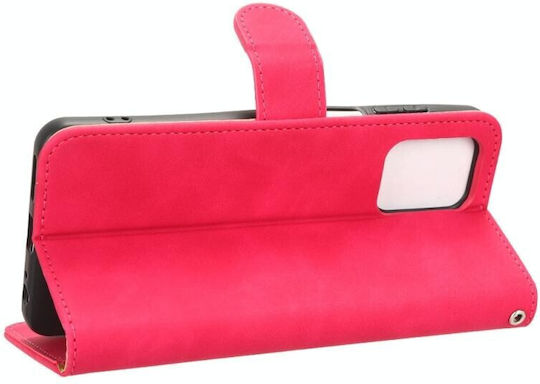 Skin Feel Wallet Ροζ (Moto G13)