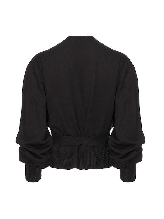 Moutaki Women's Blouse Long Sleeve Black