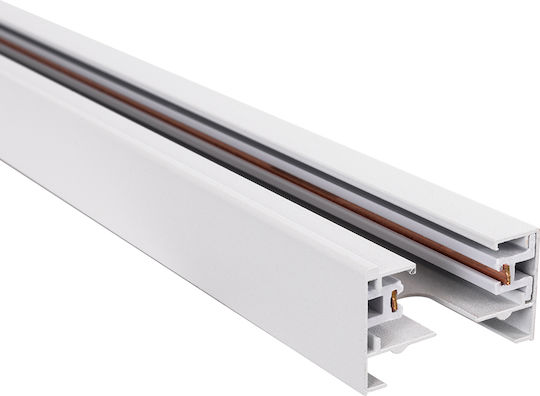GloboStar Montageschiene für Spot aus Aluminium Weiß 60902