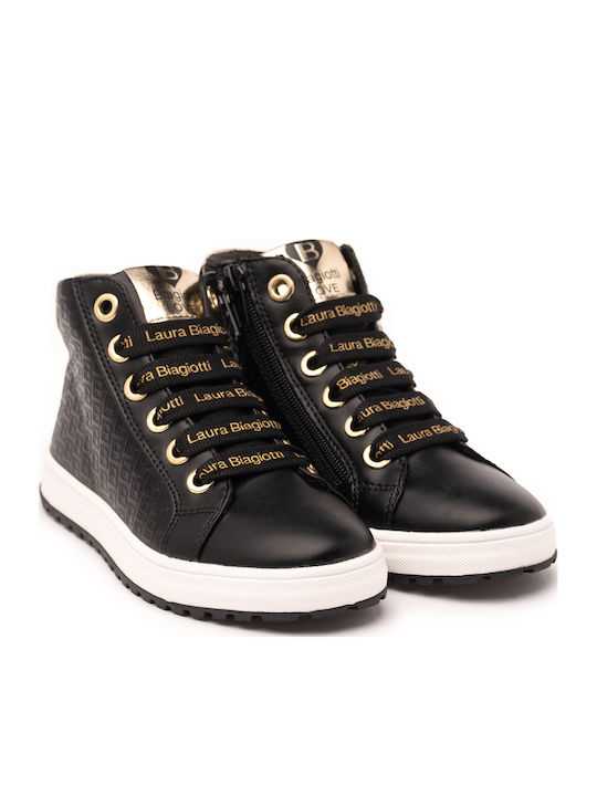 Kids Sneakers High Black