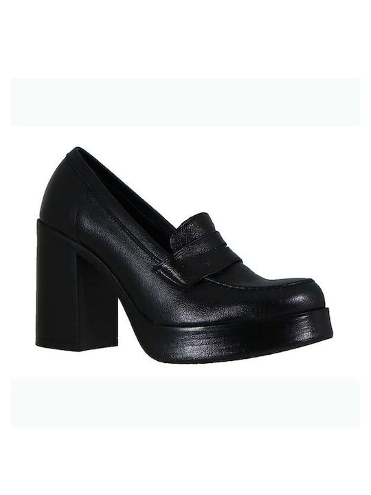 Robinson Leather Black High Heels