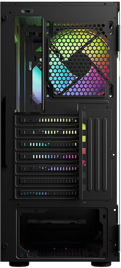 Logic Arya ARGB Gaming Midi Tower Κουτί Υπολογιστή Μαύρο