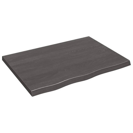 vidaXL Countertop without Sink L80xW60xH4cm Gray