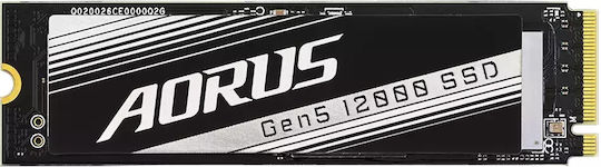 Gigabyte AORUS Gen5 12000 SSD 1TB M.2 NVMe PCI Express 5.0 AG512K1TB