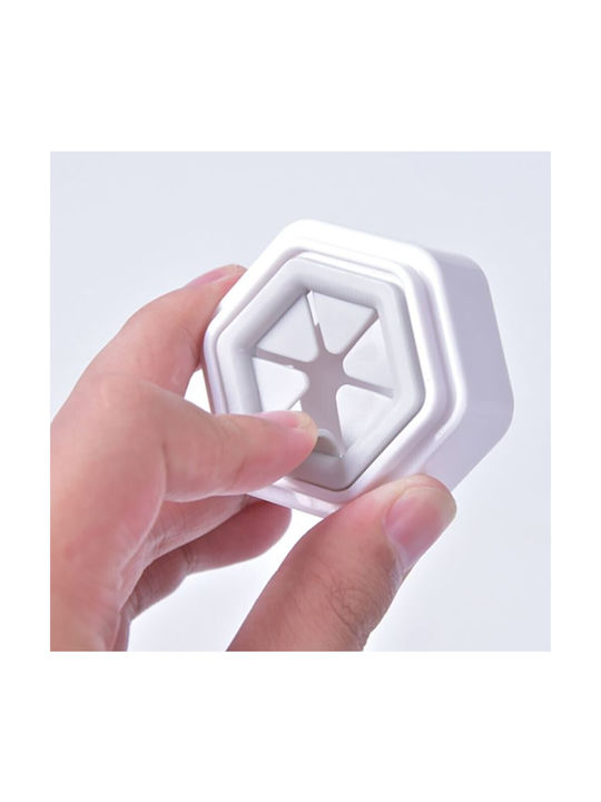 Agățătoare Pentru Uși Cu O Singură Poziție Din Plastic 5x5cm 4 Bucăți