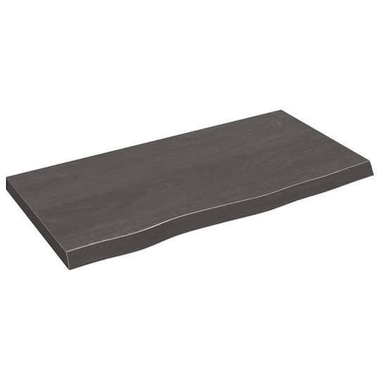 vidaXL Bench without sink L80xW40xH4cm Dark Grey