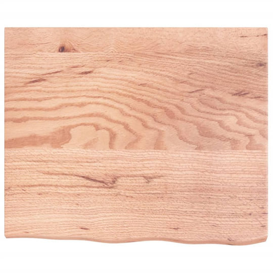vidaXL Waschtisch ohne Waschbecken L60xB50xH4cm Braun