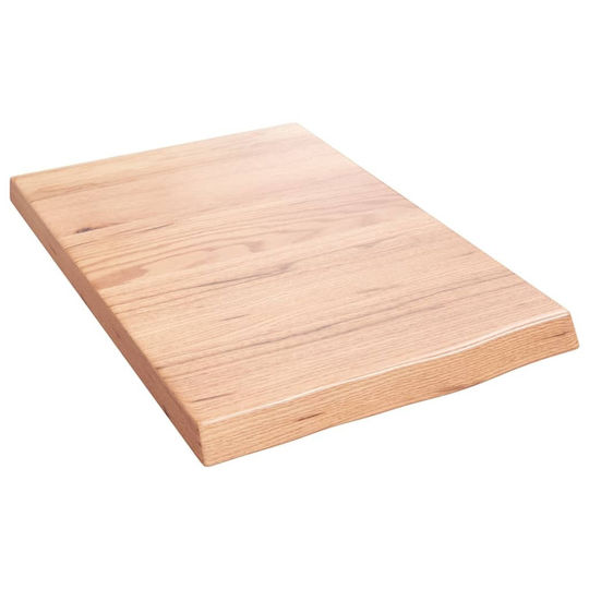 vidaXL Blat fără Lavoar L40xW60xH4cm Maro vidaXL Blat fără Lavoar L40xW60xH4cm Maro