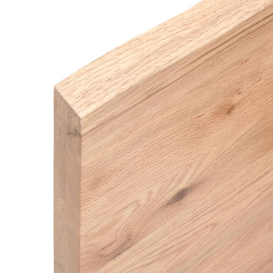 vidaXL Waschtisch ohne Waschbecken L40xB60xH4cm Braun
