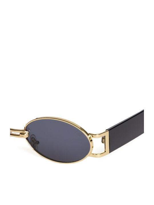 AV Sunglasses Paloma Unisex Γυαλιά Ηλίου με Μεταλλικό Σκελετό Black / Gold