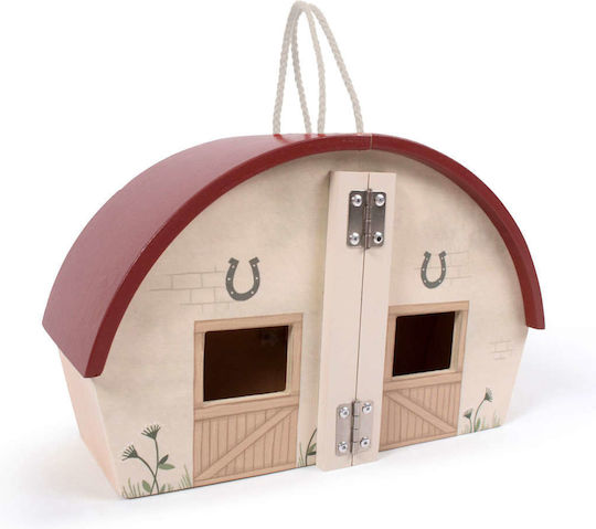 Filibabba Animal Farm with Animals made of Wood for 18++ Months