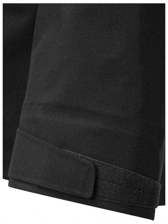 Geacă Hardshell Iarna Waterproof Cu Protecție Împotriva Vântului Negru