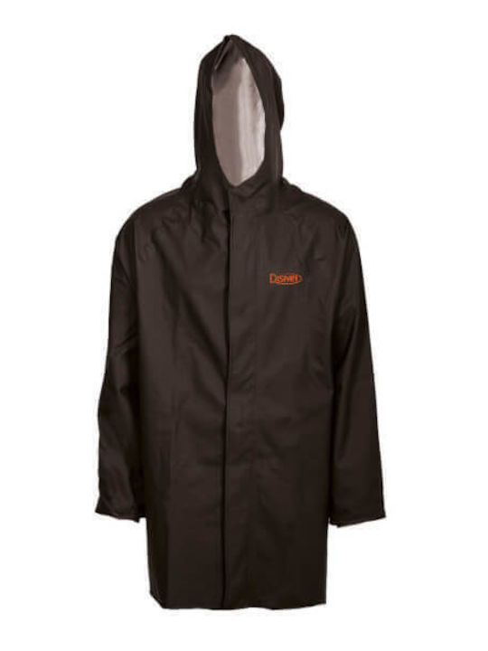 Dispan S Men's Waterproof Riding Poncho Black