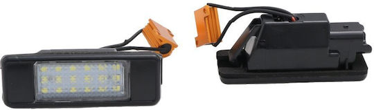 License Plate Lights for Mercedes-Benz Sprinter / Viano / Vito Nissan Navara 2pcs
