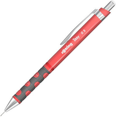 Rotring Tikky Mechanischer Bleistift zum Zeichnen Kunststoff 0.5mm mit Radiergummi 1Stück Rosa