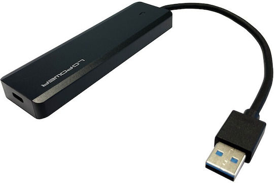 LC-Power v2 USB Hub with 5 Ports USB 3.2 with USB-A Connection