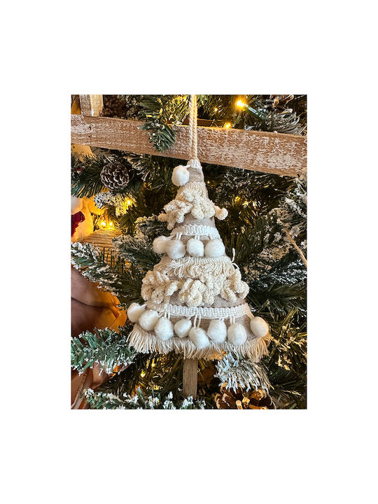 InTheBox Weihnachtshänger Baum Stoff Beige Hängend 11cm