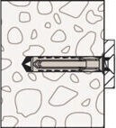 fischer Oops Plastic 8x40mm