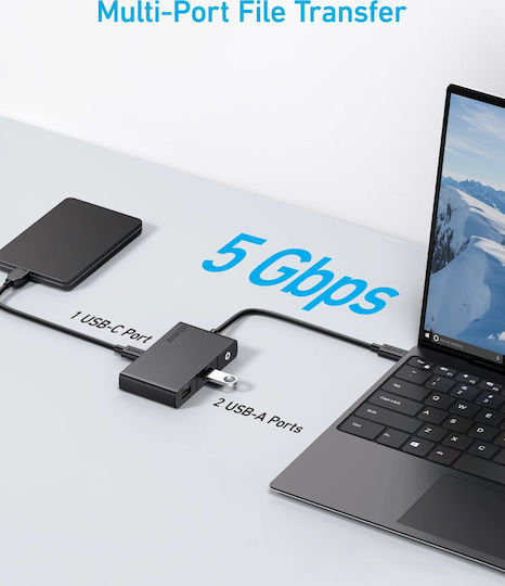 Anker 332 USB-C Docking Station με HDMI 4K PD Μαύρο