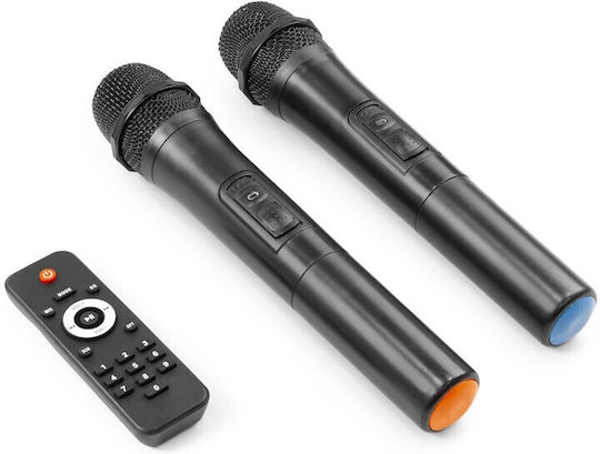 Vonyx Караоке Система с Безжични Микрофони Verve 46 174.034 Черен