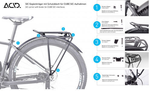 CUBE Sic 27.5" Rilink Σχάρα Ποδηλάτου