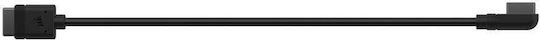 Corsair Cable Diy Icue Link Black iCUE Link Cable Kit 2x 90° 200mm Μαύρο