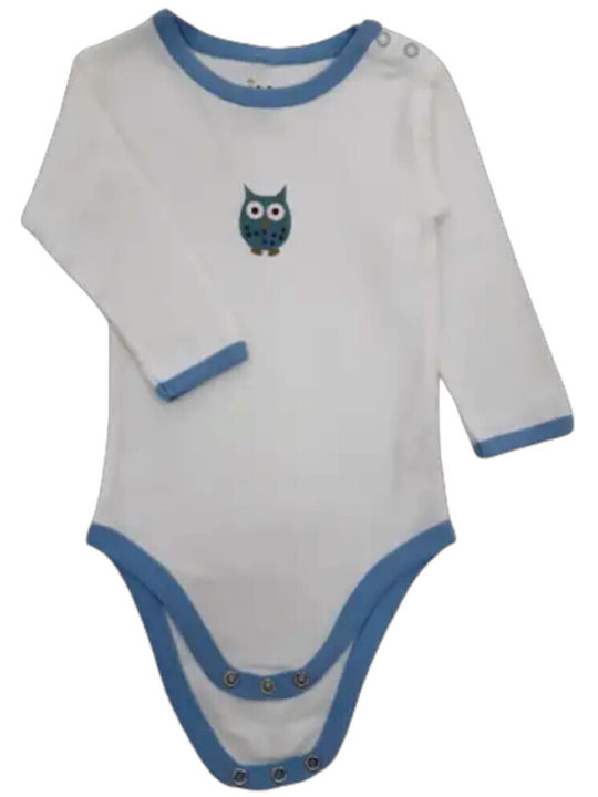 Lullaby Baby Bodysuit Set Long-Sleeved White