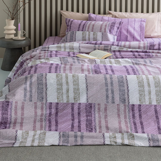 Palamaiki Sheet Sets Queen 240x260cm. Fashion Life Multicolour 4pcs