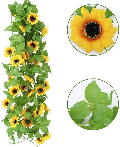 Dekorative Girlande Heliotropium 260cm